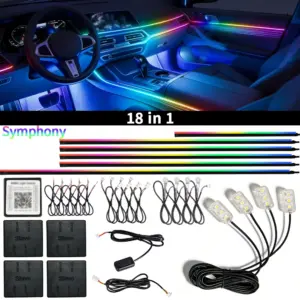 18IN1 RGB Car Ambient Lighting System 15 S0a58aaffd7e8457a96bc2c35437cc3adV