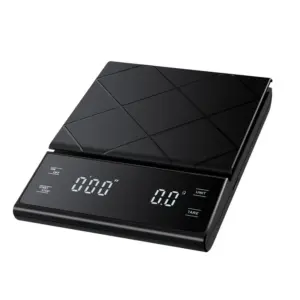 Black Digital Coffee Scale with Timer 13 S0aeee05116704a9ba37684acd22a44969