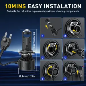 H7 LED Headlight Bulbs 25,000 Lumens 6500K 11 S0c76a09f1535448b826ab5dbaa873226t