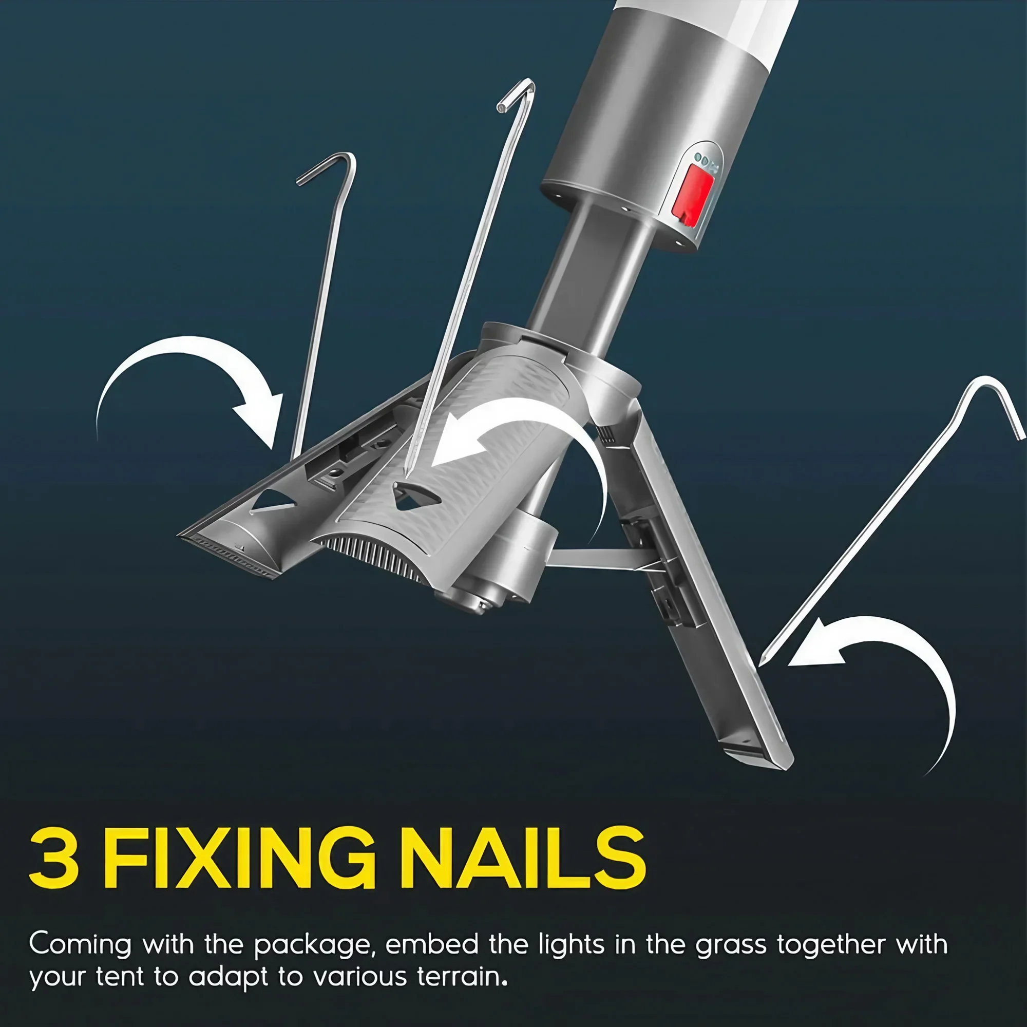 Rechargeable Outdoor Camping Lantern with RGB LEDs 6 Rechargeable Outdoor Camping Lantern with RGB LEDs - Image 6