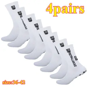 Sporty 4-Pack Football Socks with Grip 8 S0cf2f85bd7e7484089af7a7e6b0df9028
