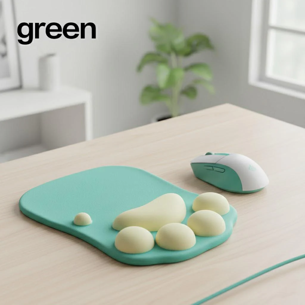 Cute Cat Paw-Shaped Mouse Pad with Wrist Rest 7 Cute Cat Paw-Shaped Mouse Pad with Wrist Rest - Image 7
