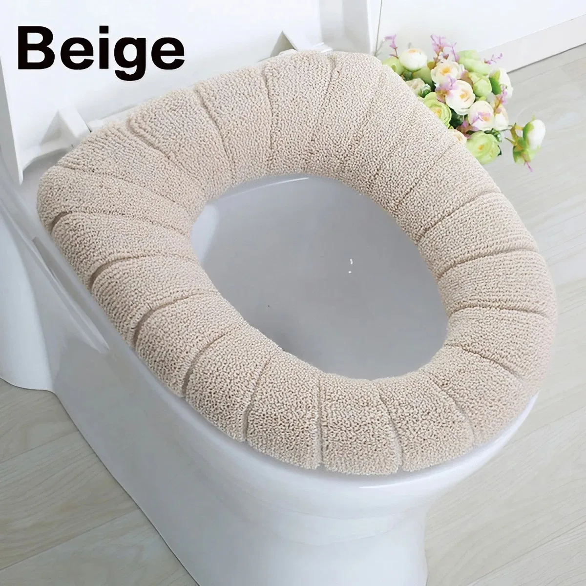 Cozy 31cm Universal Toilet Seat Cover in Pastel 9 Cozy 31cm Universal Toilet Seat Cover in Pastel - Image 9