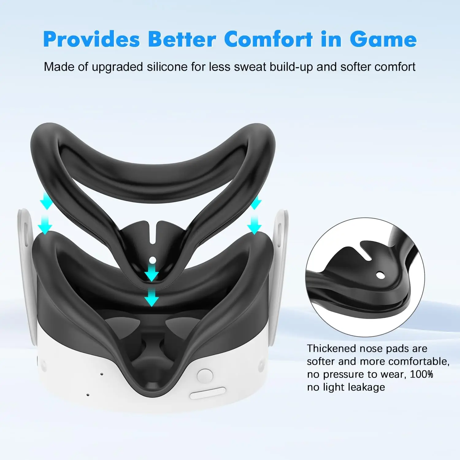 Quest 3 VR Accessories Kit with Silicone Covers 3 Quest 3 VR Accessories Kit with Silicone Covers - Image 3