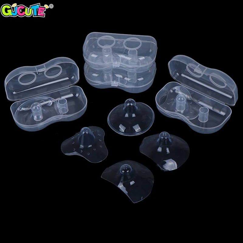 Silicone Nipple Protectors for Breastfeeding Set 5 Silicone Nipple Protectors for Breastfeeding Set - Image 5