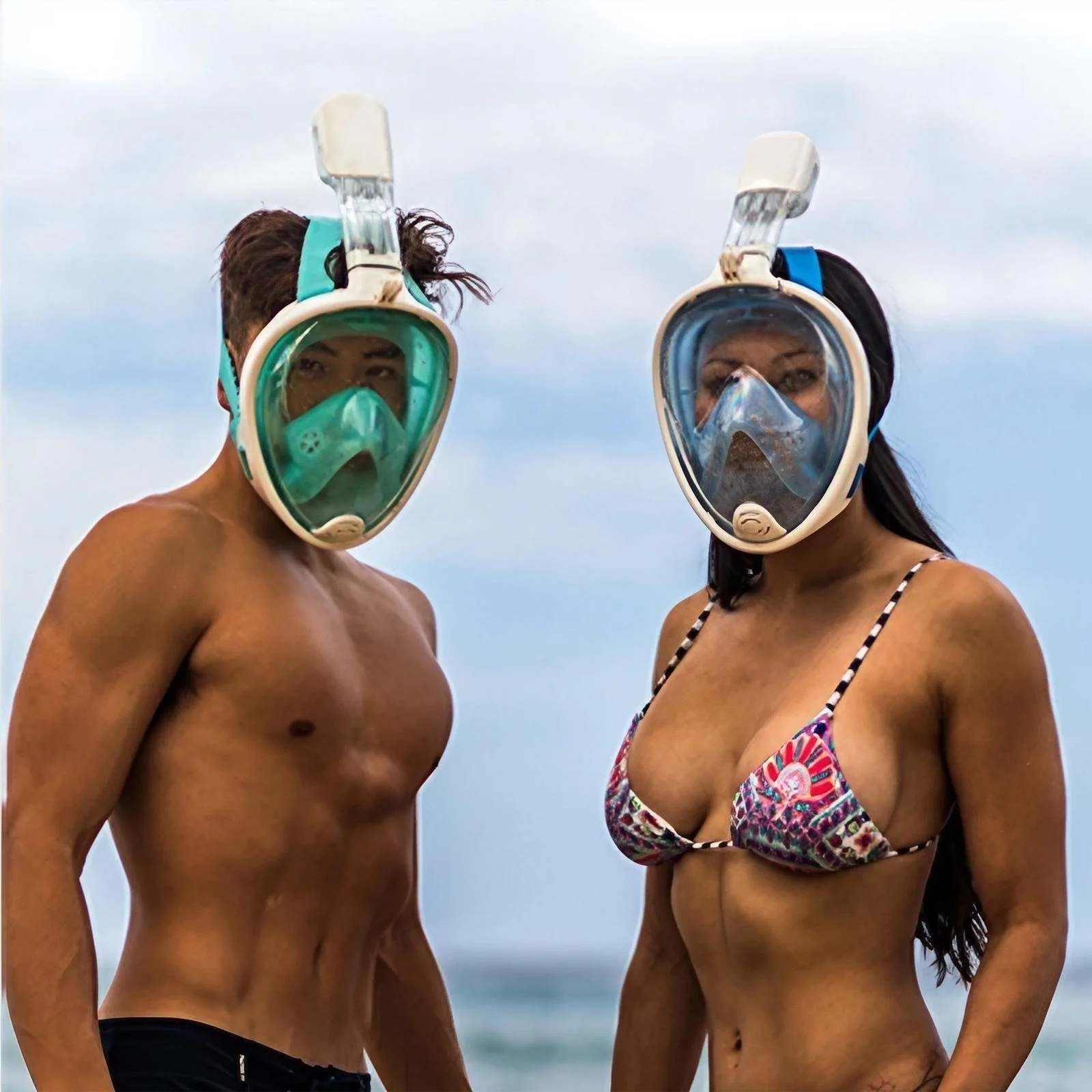 Full Face Snorkel Mask with 180° View 3 Full Face Snorkel Mask with 180° View - Image 3