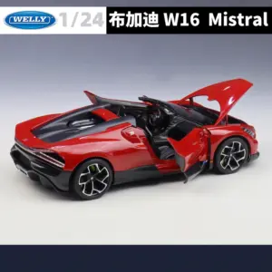Bugatti W16 Mistral 1:24 Diecast Model in Red 14 S0e84babbdd3a4db6891b2e3e5529924cZ