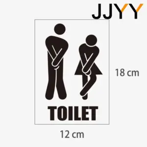 Bathroom Humor Man and Woman Wall Decals 8 S0f92b3681faa455a8a2757f1668e4deby