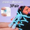 Colorful Elastic No-Tie Shoelaces for Sneakers