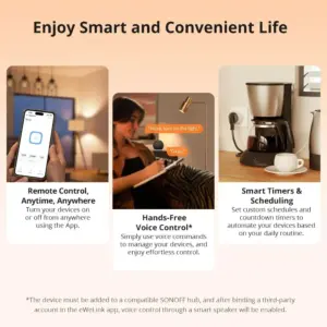 SONOFF S60ZB Zigbee Smart Plug 16A 12 S0fbf9fddf9e44352b1f41f191ab0b5346