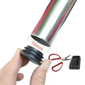 Black Plastic Furniture End Caps for 16-25mm Tubes 17 S0fc49b19c2d645789be8102e40a57eca9