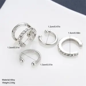 Minimalist Geometric Clip Earrings Set in Six Colors 15 S1024104fe72844b4af4cac68feb71dabB