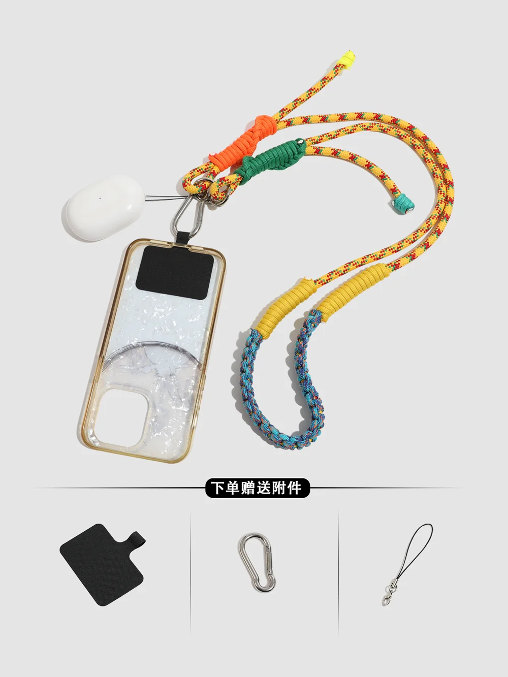 Colorful Handwoven Polyester Cord for Accessories 3 Colorful Handwoven Polyester Cord for Accessories - Image 3