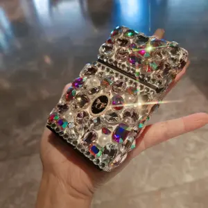 Glamorous Alloy Cigarette Case with Rhinestones 8 S105ea19b6fa442d5bb23aee27a4c2faeE