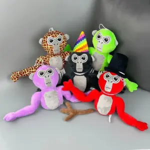 Red Plush Monkey Toy 20cm by LKCOMO 10 S1064e46d449d4c87a5142e2ad143c9122