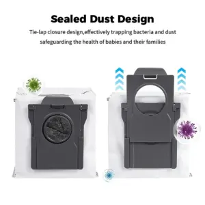 WINDNINJA Vacuum Dust Bags for Dreame X-Series 11 S106ad57ce0844e78991956c412f403d8x