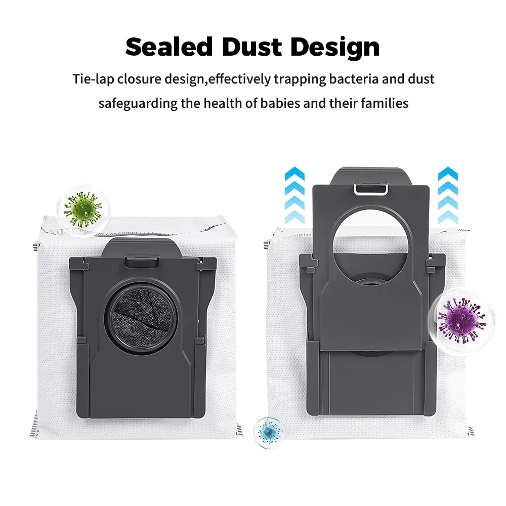 WINDNINJA Vacuum Dust Bags for Dreame X-Series 2 WINDNINJA Vacuum Dust Bags for Dreame X-Series - Image 2