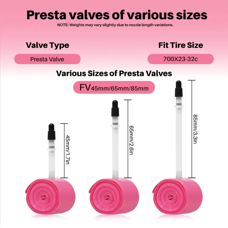 Ultra-Light TPU Bike Inner Tube for 700C Wheels 2 Ultra-Light TPU Bike Inner Tube for 700C Wheels - Image 2