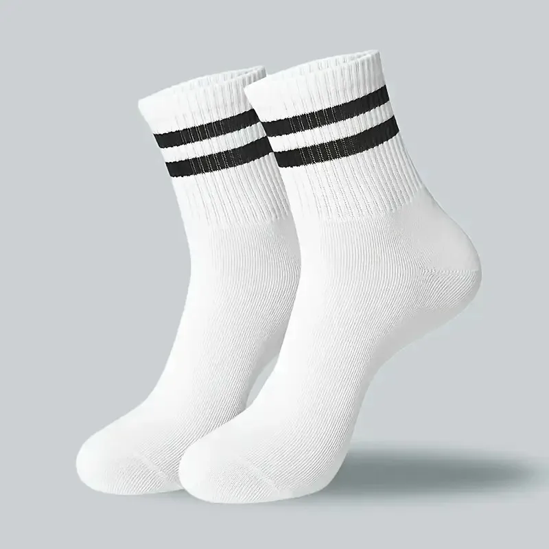Striped Crew Socks for Men & Women Pack of 10/20 4 Striped Crew Socks for Men & Women Pack of 10/20 - Image 4
