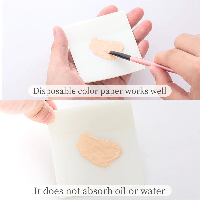 Disposable Gel Nail Palette Paper Set with 50 Sheets 6 Disposable Gel Nail Palette Paper Set with 50 Sheets - Image 6