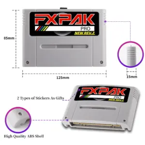 SNES FXPAK Rev. Z Multi-Region Cartridge 13 S111fe849cffb4f87a2c866be6f401fe3E