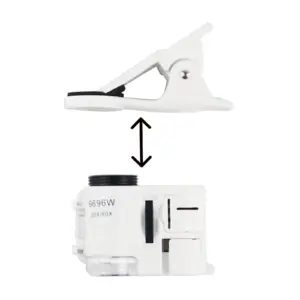 Portable Clip Microscope 20x-60x Magnification 7 S113adb40455d4455960a8d1029a6facaI