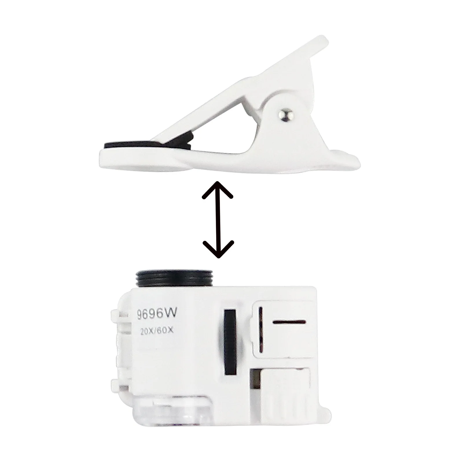 Portable Clip Microscope 20x-60x Magnification 2 Portable Clip Microscope 20x-60x Magnification - Image 2