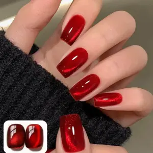 Cherry Wine Red Gel Nail Polish Set 14 S11bcee460f6f42edadb4be2a3cdd2717Q