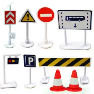 Colorful Children's Mini Traffic Scene Set 12 S11d27bda58224626baeb5c961145fb95y