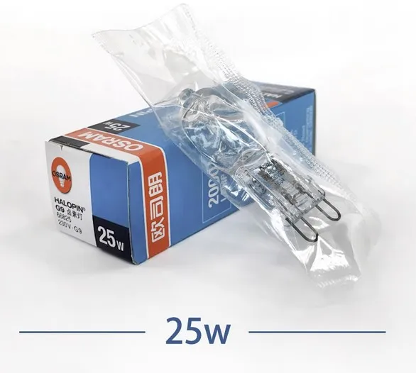 OSRAM G9 Halopin Lamp 25W/40W, 220-240V 2 OSRAM G9 Halopin Lamp 25W/40W, 220-240V - Image 2
