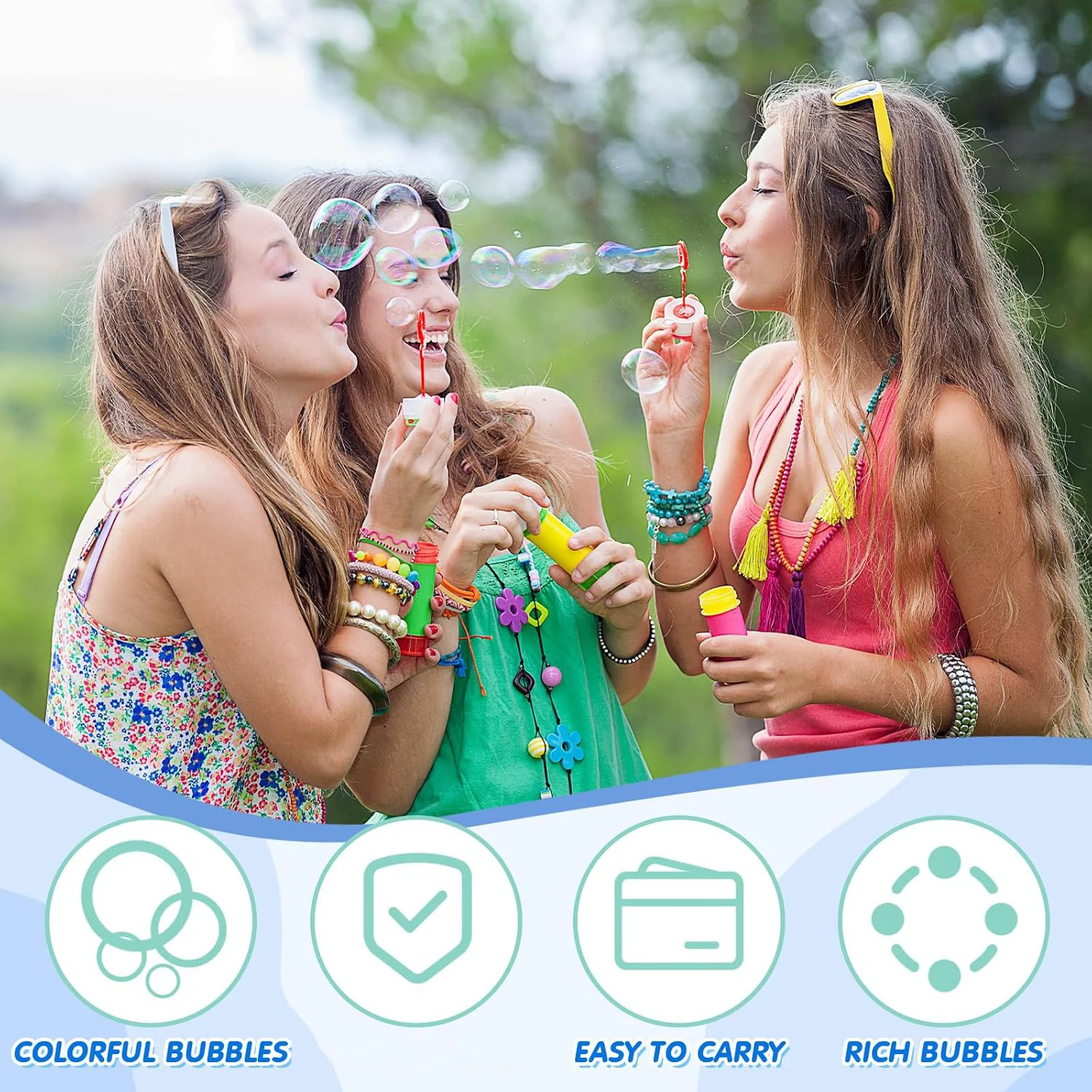 Bubble Solution Refill Set with 20 or 40 Packs 3 Bubble Solution Refill Set with 20 or 40 Packs - Image 3