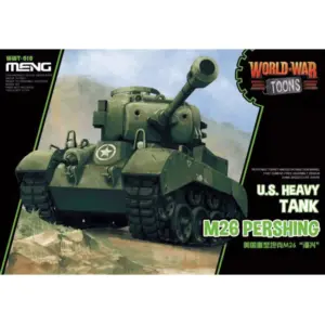 Stylized Meng WWT-010 M26 Pershing Tank Kit