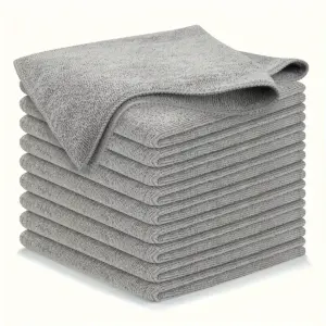 Microfiber Cleaning Cloth Set in Black and Gray 13 S129ac5be36534bd6a616431d4bc9ed3dT