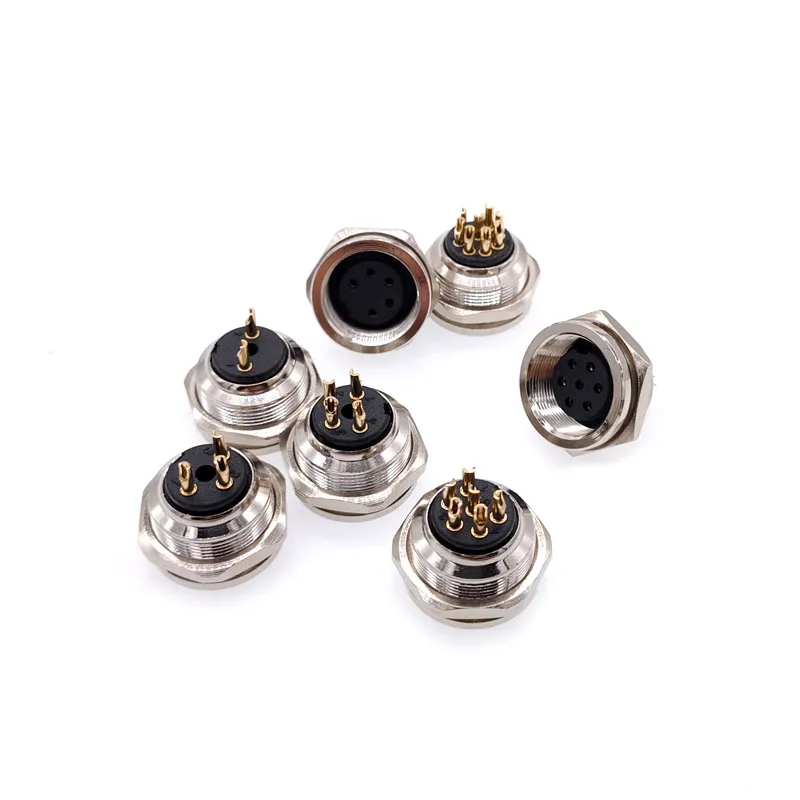 Waterproof M16 Sensor Connector with 2-8 Pins 4 Waterproof M16 Sensor Connector with 2-8 Pins - Image 4