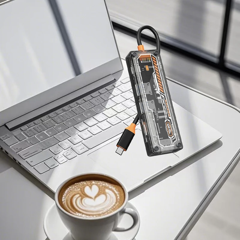 USB C Docking Station with 6 USB 3.0 Ports 3 USB C Docking Station with 6 USB 3.0 Ports - Image 3