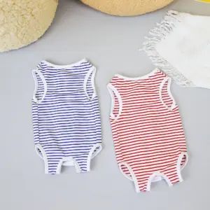 Striped Cat Post-Surgery Recovery Suit in Sizes S-XL 9 S1311d7786cd9463899f4e8d5a0dc4b5c0