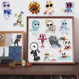 Vibrant Cartoon Sticker Set for Personalization 11 S13453bdba515438ca24a5a871ff253ecF