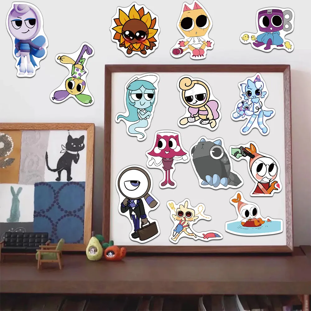 Vibrant Cartoon Sticker Set for Personalization 6 Vibrant Cartoon Sticker Set for Personalization - Image 6