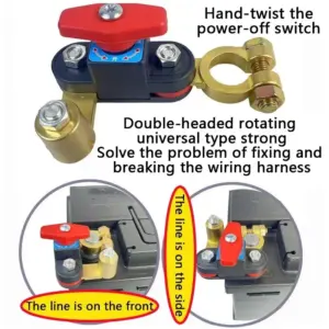 12V/24V Car Battery Cut-Off Switch with Circuit Breaker 9 S134707549c794d608b9b4976659827a4x