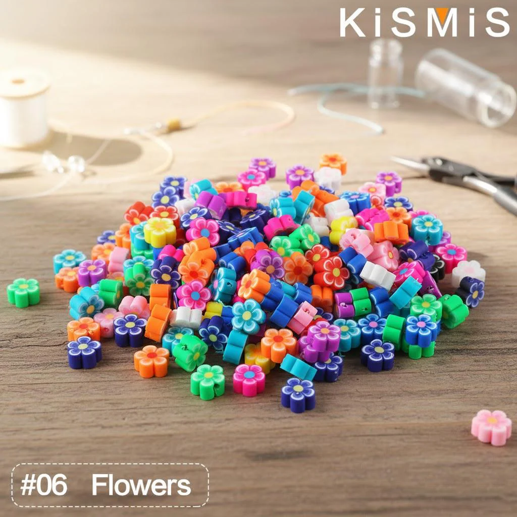 Vivid Polymer Clay Fruit Bead Set, 50pcs 9 Vivid Polymer Clay Fruit Bead Set, 50pcs - Image 9