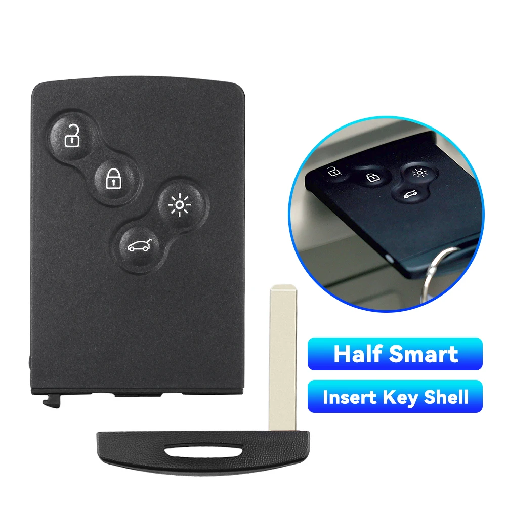 Renault Megane III Laguna III Key Shell Set 7 Renault Megane III Laguna III Key Shell Set - Image 7