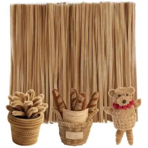 Light Brown Creative Pipe Cleaners Set