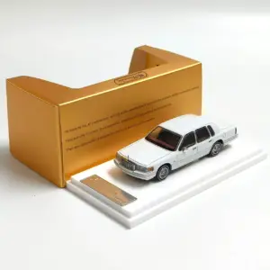 Vintage White Sedan Diecast Model 1:64 Scale 7 S13edab6f3eb8498cb2a3a1f20c784e16N