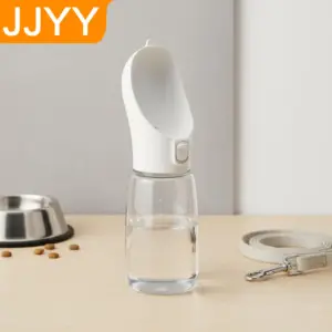 Portable Pet Water Bottle 350ml with Lanyard