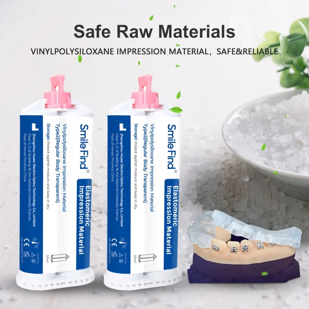 Transparent Silicone Impression Material 50ml 2 Transparent Silicone Impression Material 50ml - Image 2