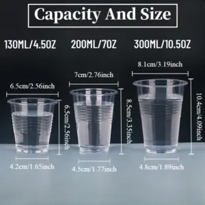 Disposable Transparent Plastic Cups (50/100 pcs) 10 S14b5f8ddfac14eea894e3427ceaddbacW