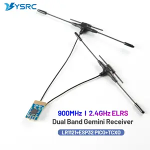 Dual-Band ELRS Receiver for Drones 27x16mm