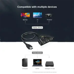 3-Port 4K HDMI Switcher with 1080p Support 12 S1502c17eb37c446686533dbbb3fe46e6o
