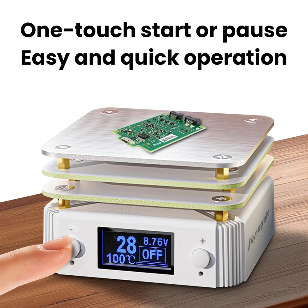 Mini Digital Temperature-Control Heating Pad 65W 4 Mini Digital Temperature-Control Heating Pad 65W - Image 4