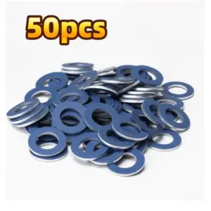 Blue Oil Drain Plug Gasket Set for Toyota & Lexus 17 S1547bb7ebf7843aba84a21a539fe5897m